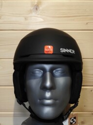 PRILBA SINNER ZERMATT MATTE BLACK 59-62CM